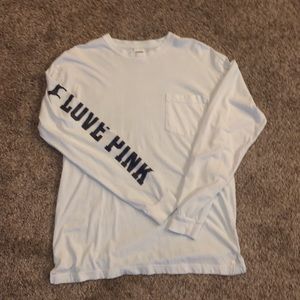 🌸PINK light blue long sleeve